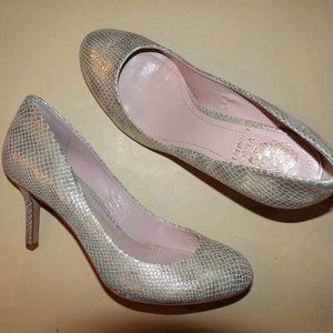 Vince Camuto Silver Metallic Heel